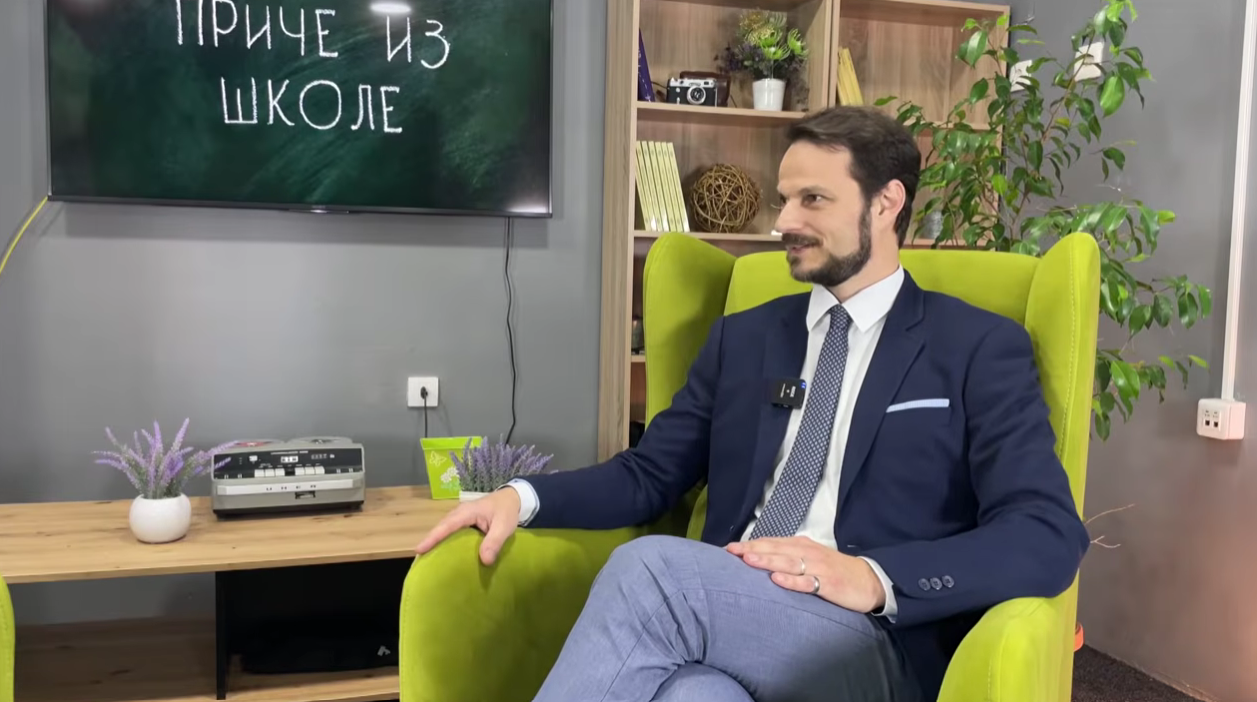 Wizyta w Szkole Średniej „Vuk Karadžić” w Sečnju, Serbia